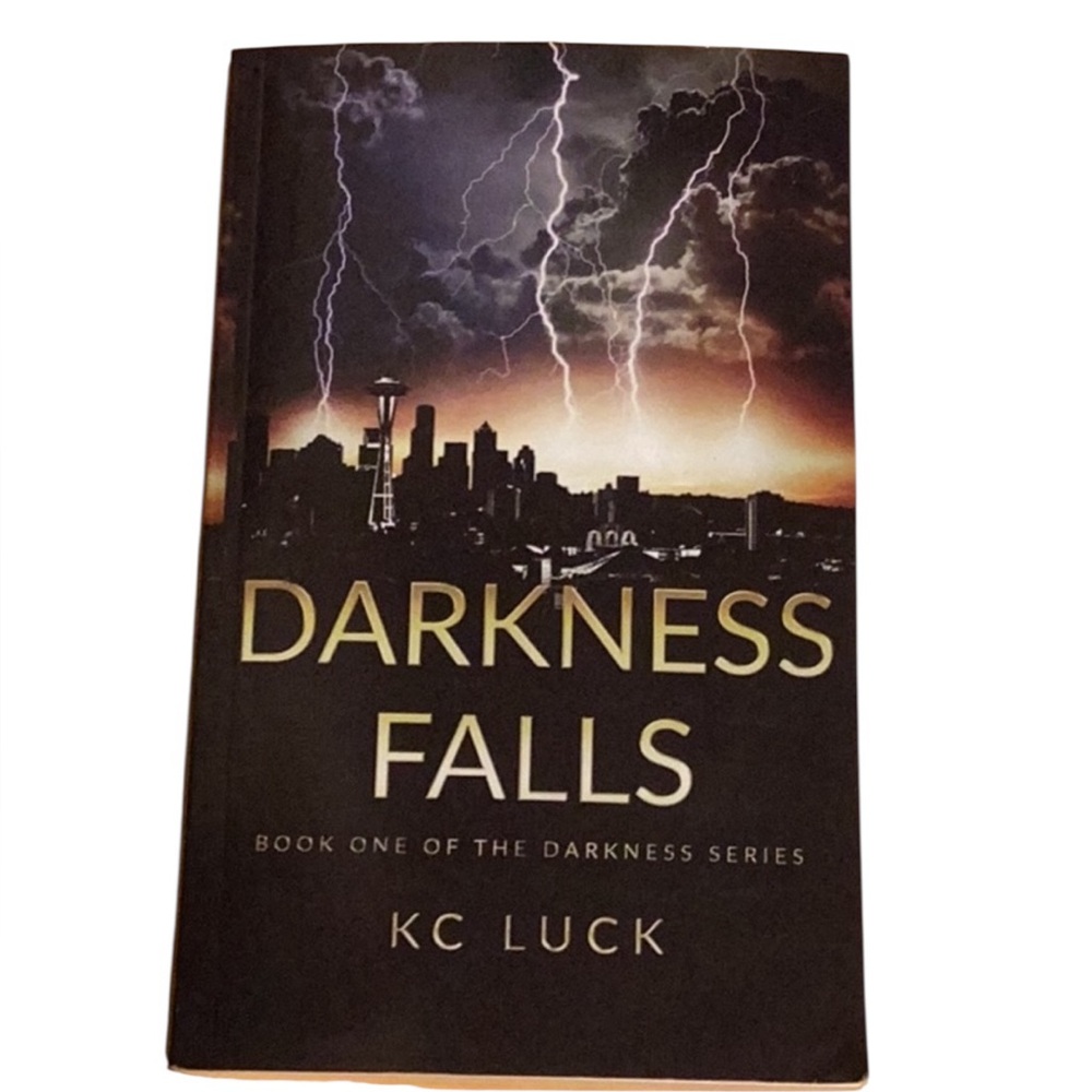 Darkness Falls Book - Black Cover